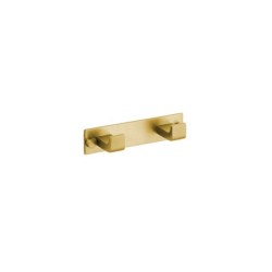 PERCHA DOBLE ORO CEPILLADO